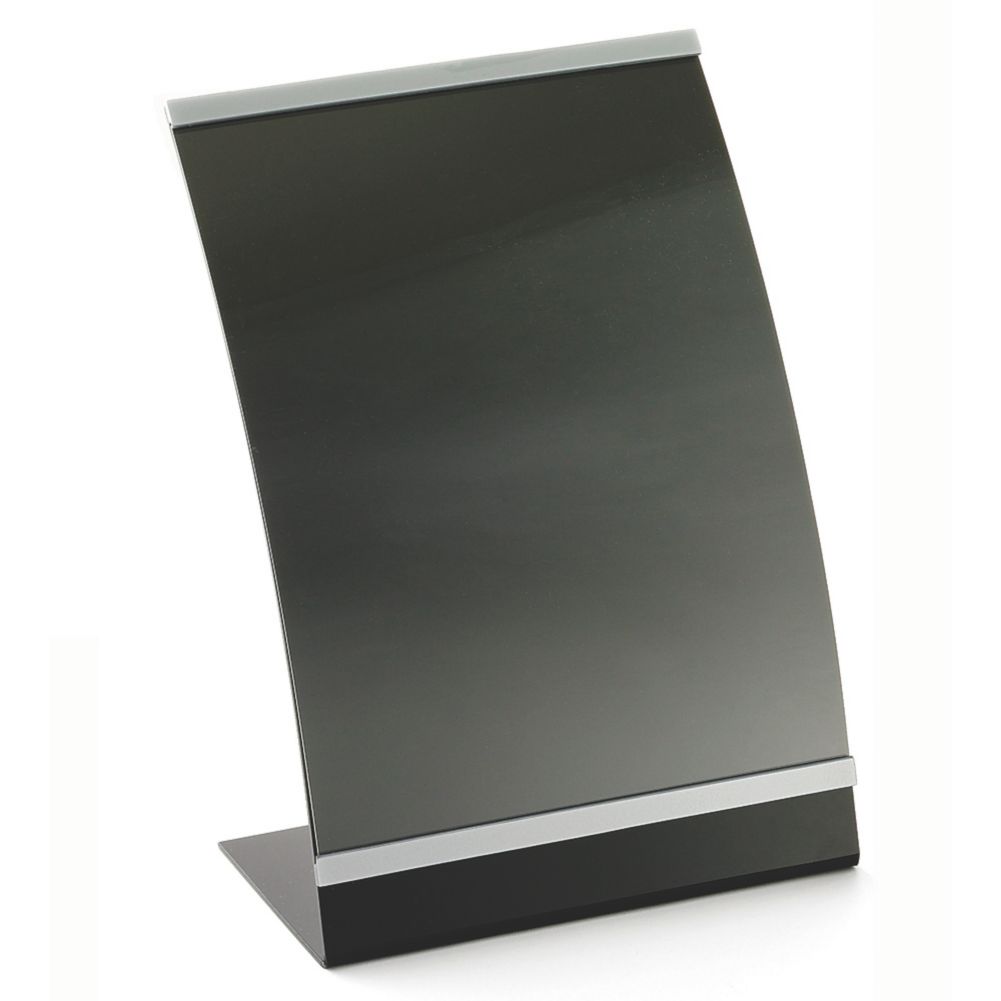 Tablecraft Curved Acrylic 8-1/2" x 11" Menu Holder