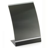 Tablecraft Curved Acrylic 8-1/2" x 11" Menu Holder