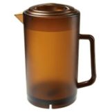 G.E.T.&reg; 64 Oz. Amber Textured Pitcher With Lid