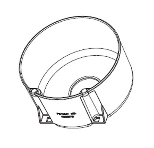 Vita-Mix&reg; Splash Guard for Wall Mount Mix'n Machine&reg;