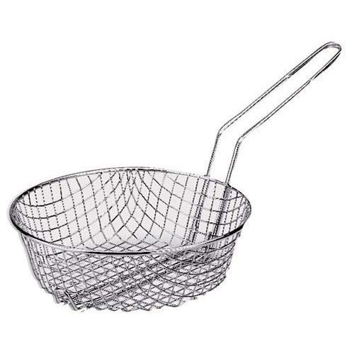Adcraft&reg; 12" Coarse Mesh Culinary Basket