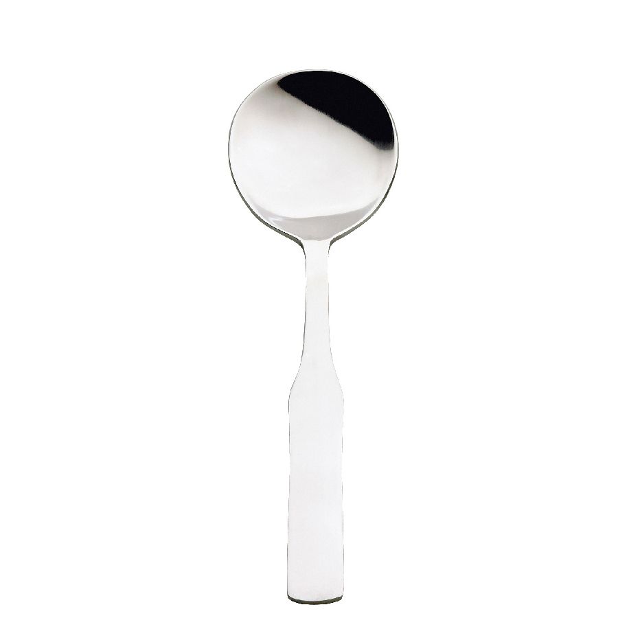 Browne Foodservice Elegance S/S 7" Round Soup Spoon