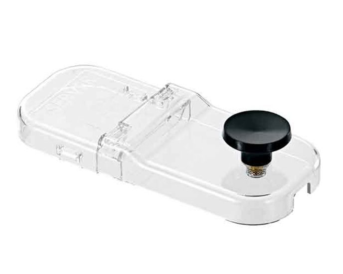Server 2/3" Fountain Jar with Clear Hinged Lid