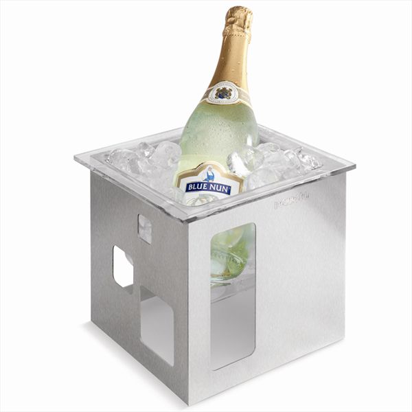 Rosseto&reg; 7"x7" Stainless Steel Square Riser