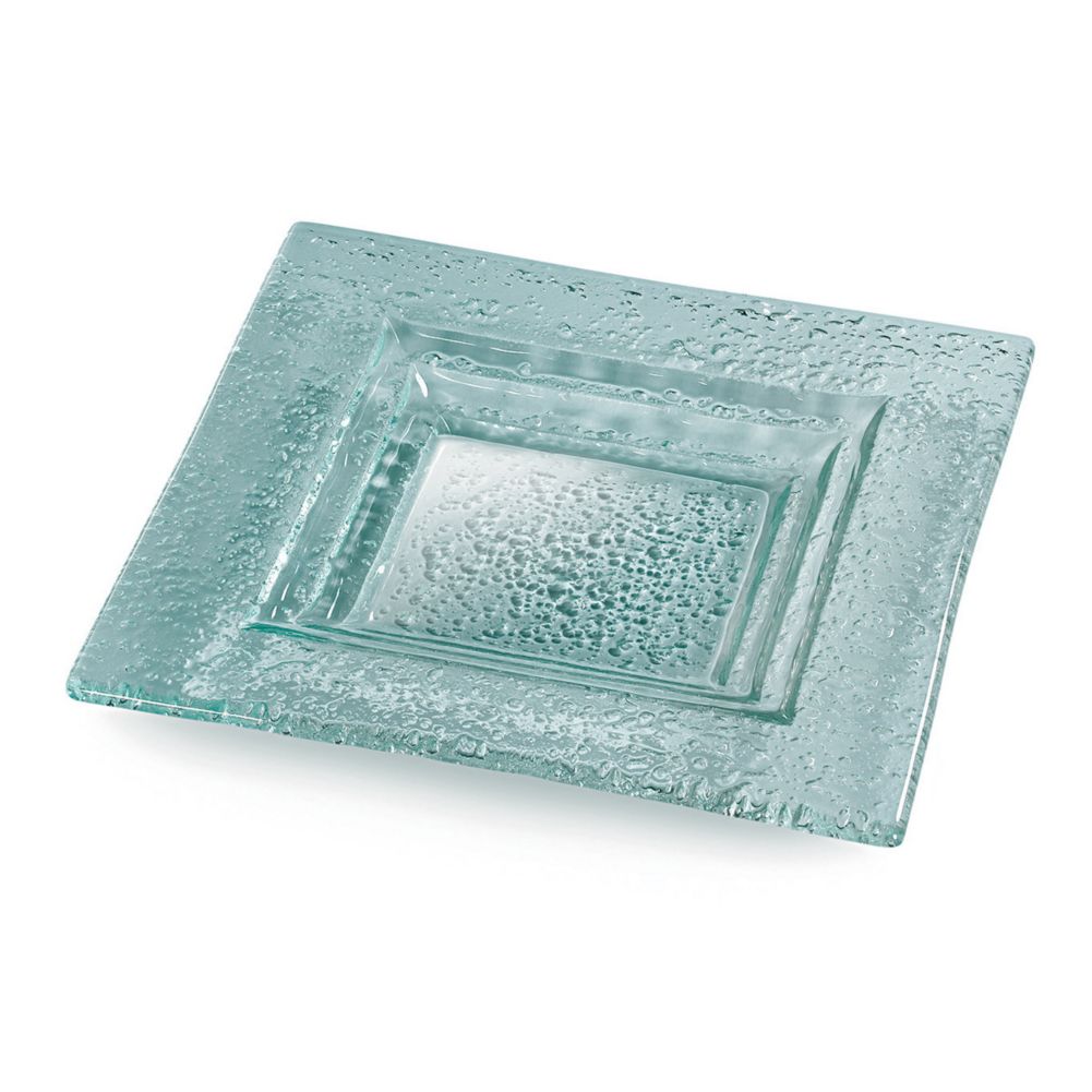 Rosseto&reg; 10.5" Square Glass Platter