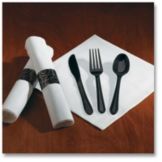Hoffmaster Napkin Roll with Fork, Knife & Spoon