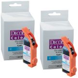 DecoPac Color Ink 14 ML iP3500 Cyan Cartridge for Photocake IV