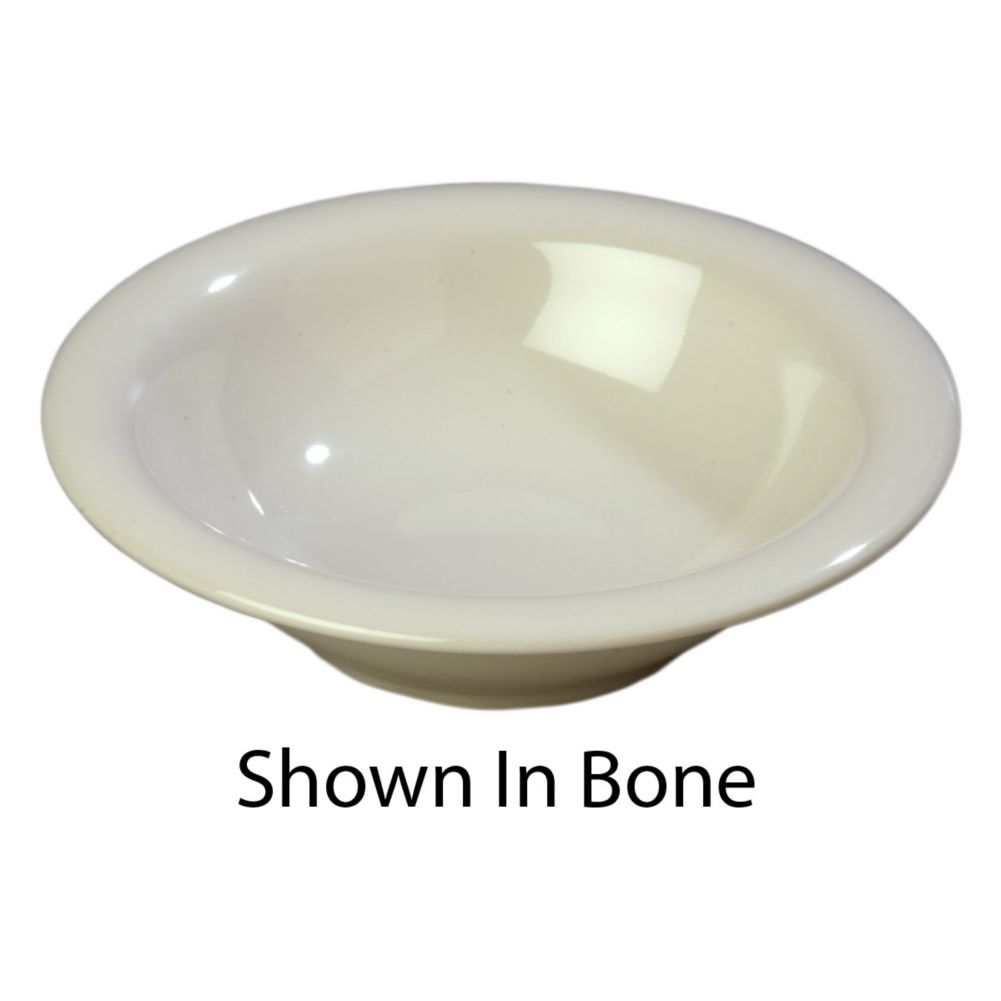 Carlisle Food 7-1/4", 12 Oz. Sierrus White Rim Bowl