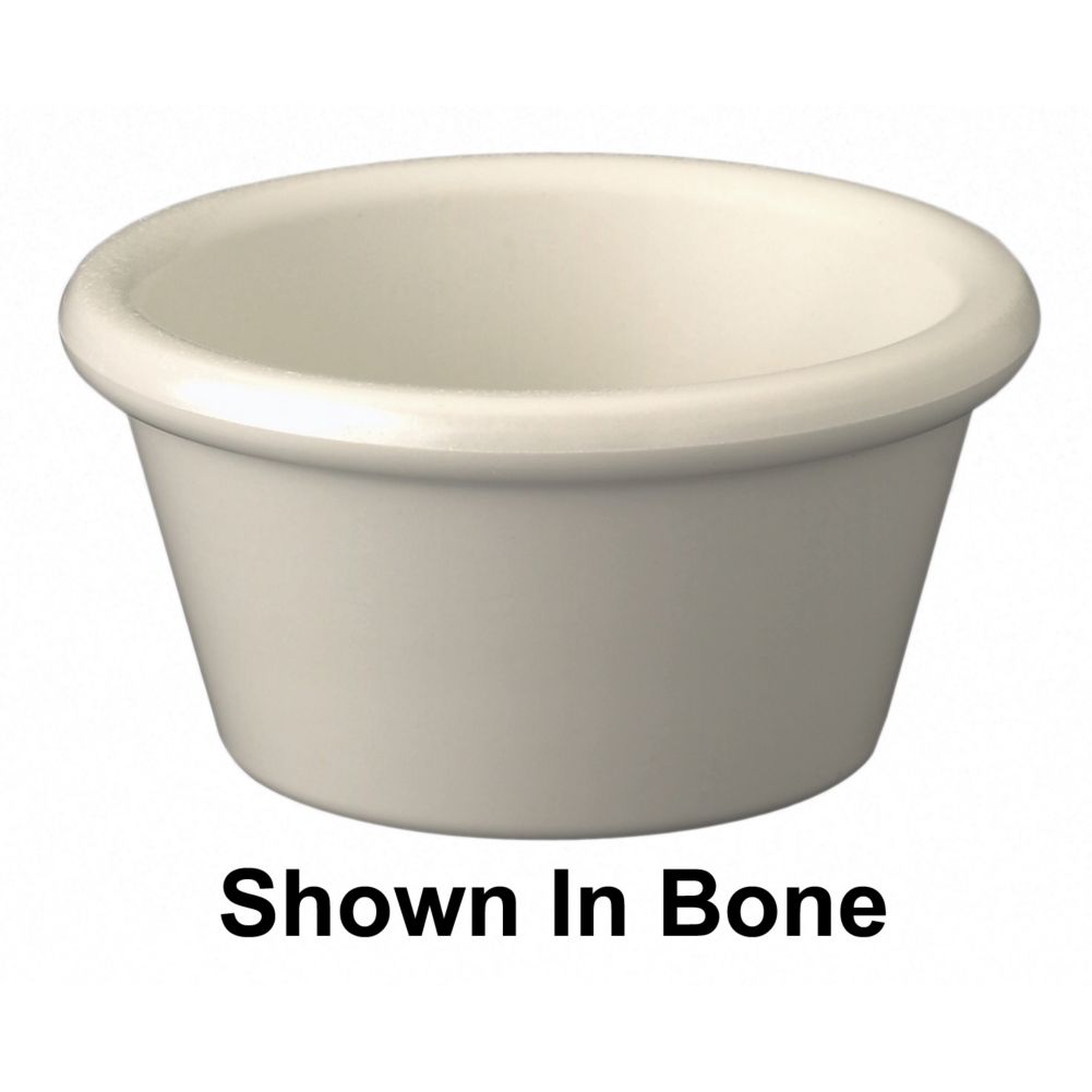 Gessner&trade; 1.5 Oz. White Smooth-Sided Ramekin