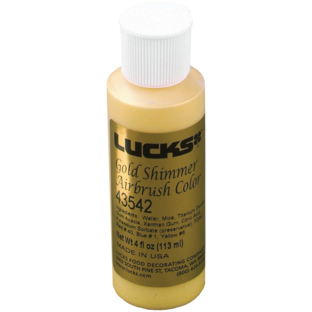 Lucks&trade; Gold Shimmer Airbrush Color