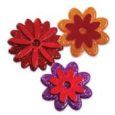 Bakery Crafts&reg; Puffy Fall Flower Rings