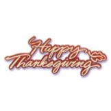Bakery Crafts&reg; Happy Thanksgiving Script