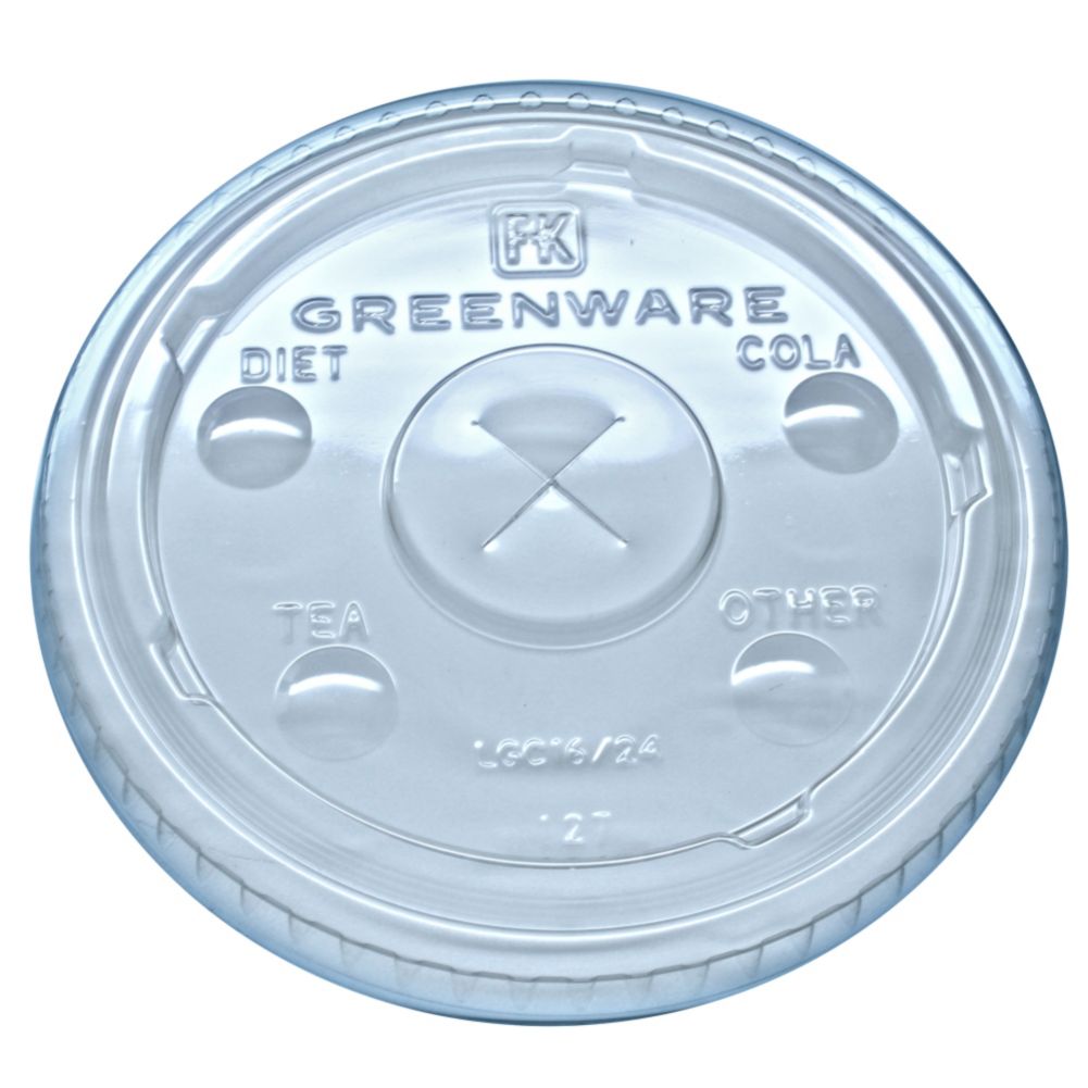 Fabri-Kal Greenware Lid for 16 Oz. & 24 Oz. Cups