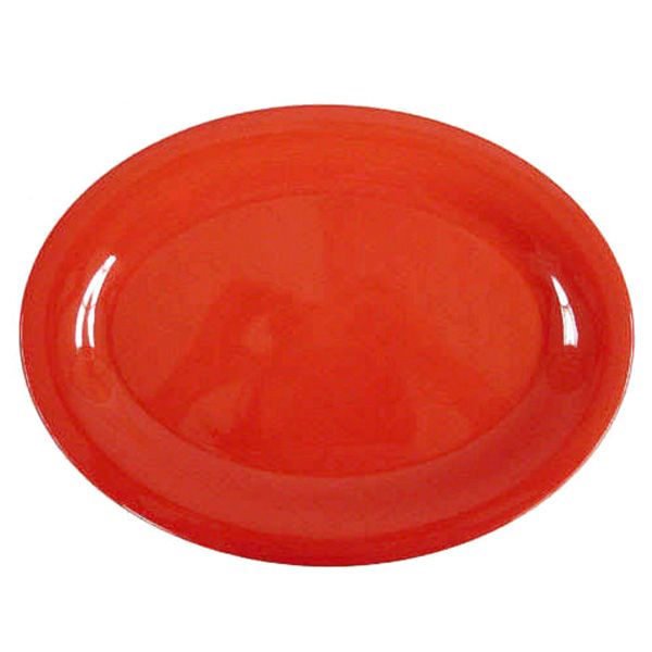Thunder Group Red Oval 12" x 9" Platter
