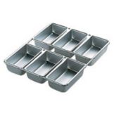 Wilton Enterprises Division 6 Cavity Mini Loaf Pan