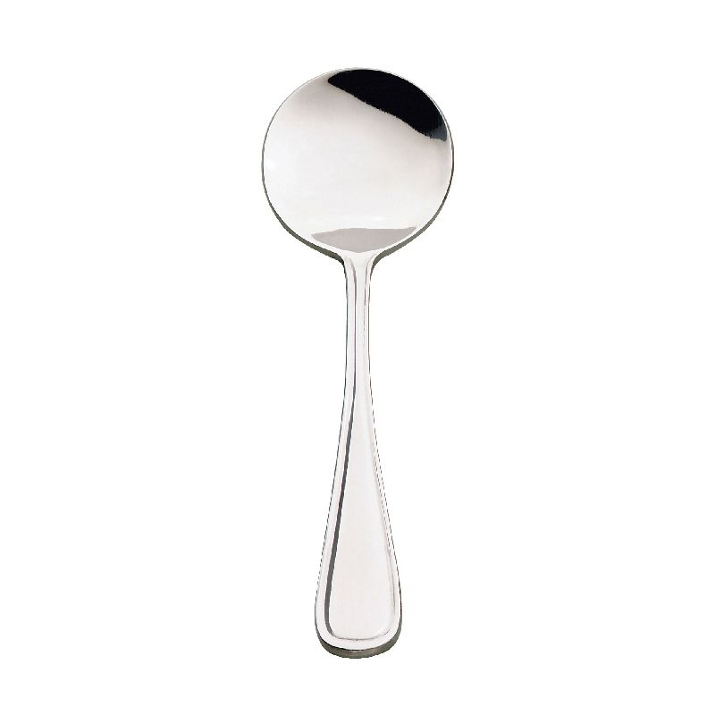 Browne Foodservice 18/0 Stainless Steel Celine Bouillon Spoon