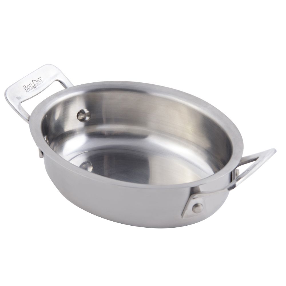 Bon Chef S/S 24 Oz. 6-1/2" Long Cucina Casserole Dish