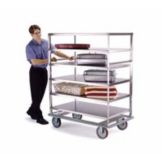 Lakeside Manufacturing Tough Transport 4 Shelf Banquet Cart