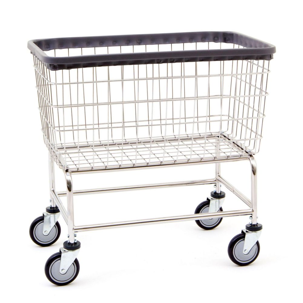 R & B Wire Large Capacity Laundry Cart