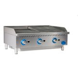 Globe Countertop 36" Cast Iron Radiant Gas Charbroiler