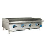 Globe Countertop 48" Cast Iron Radiant Gas Charbroiler