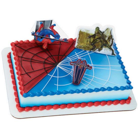 DecoPac Spiderman 4 & Lizard Decoset, 6 EA / BX