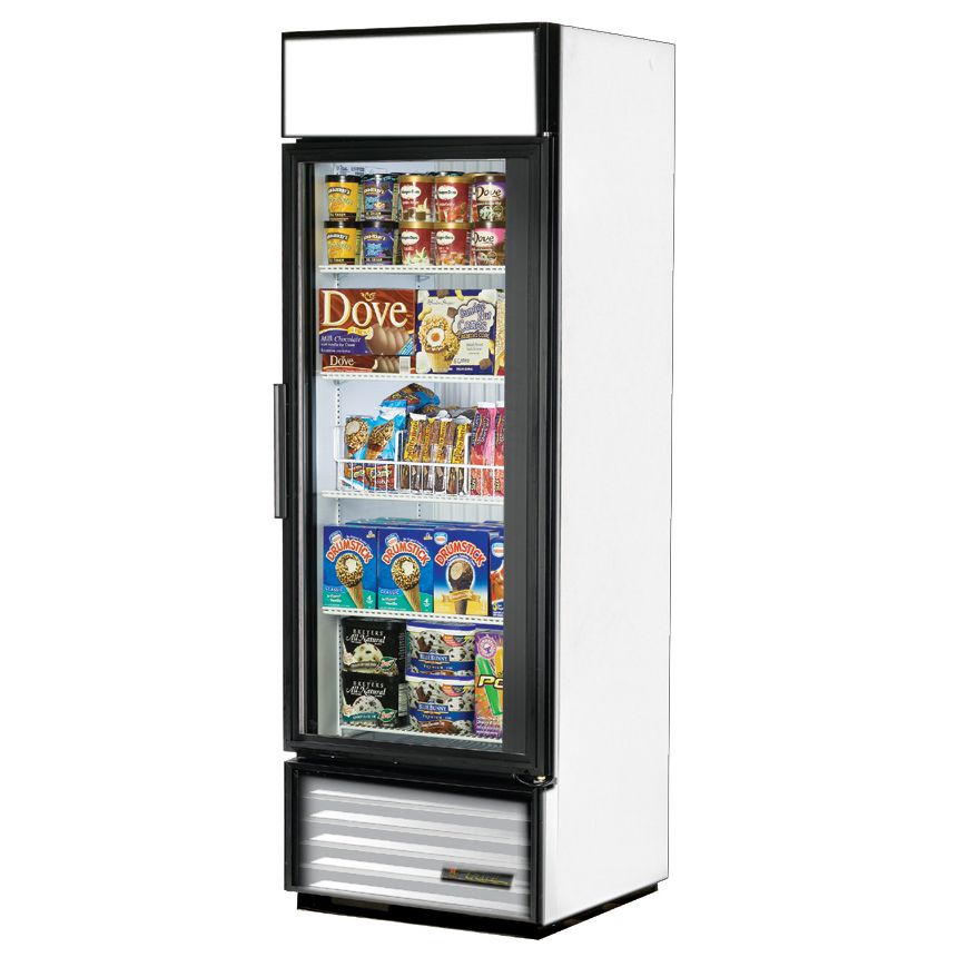 True Food Service Glass Door Freezer Merchandiser