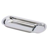 Browne Foodservice 10-1/2" x 4-1/2" S/S Spoon Rest