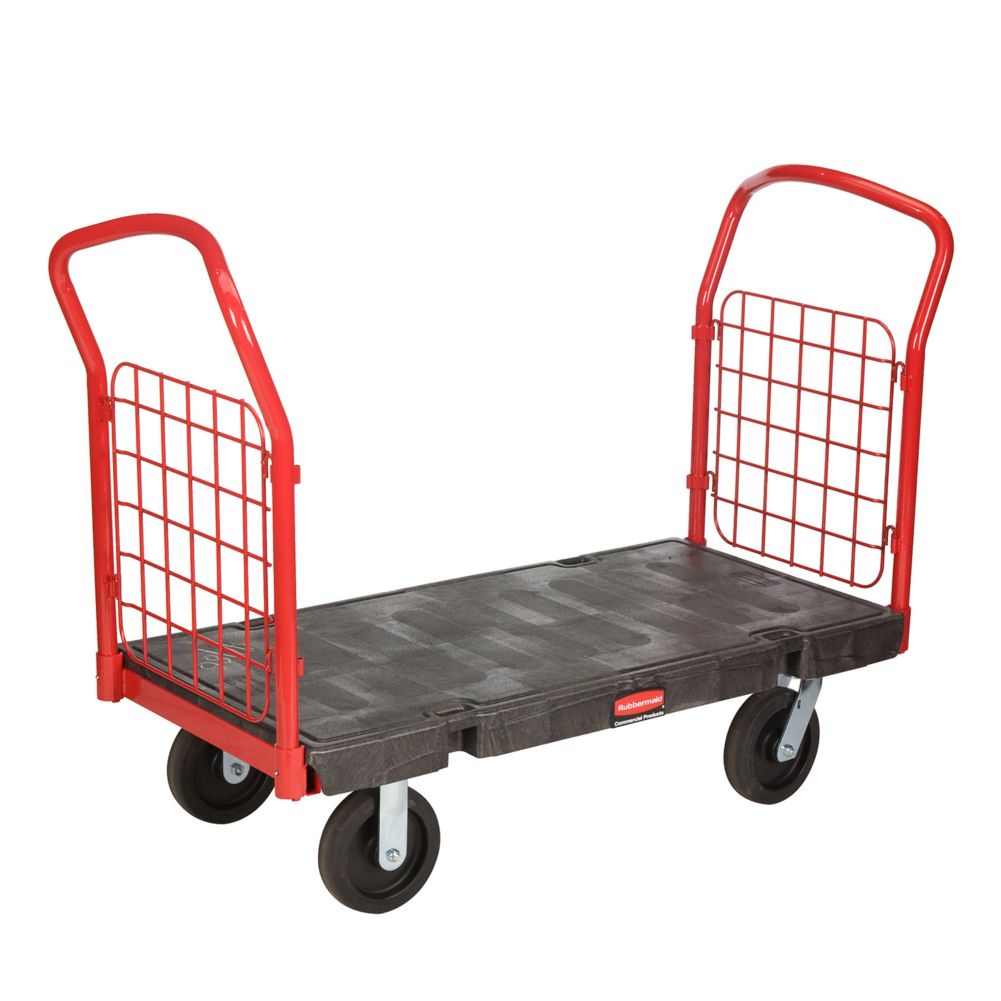 Rubbermaid&reg; 24" x 48" Side Panel Platform Truck