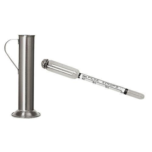 Paderno World Cuisine 5-1/2"L Syrup Density Meter