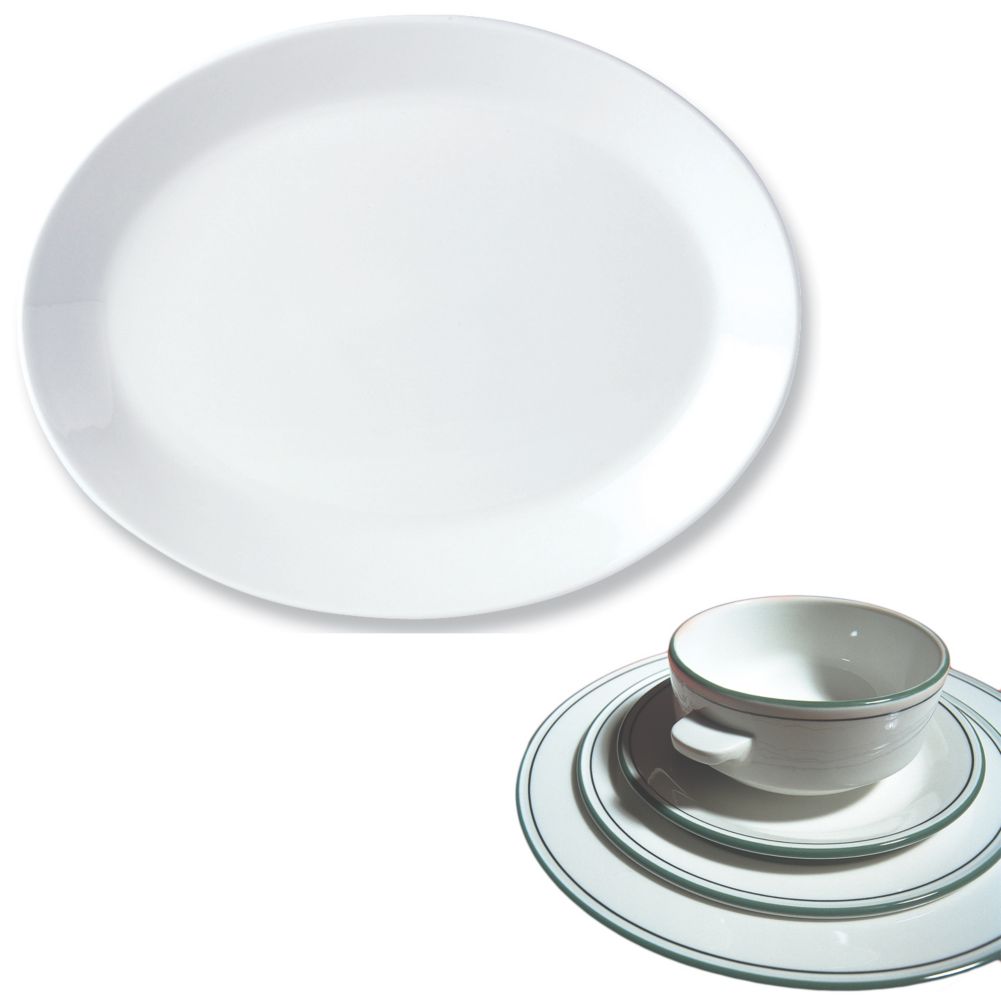 Steelite Performance Simplicity Laguna 13-1/2" Coupe Platter