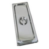 Update International Half-Size 24 Gauge Solid Long Pan Cover