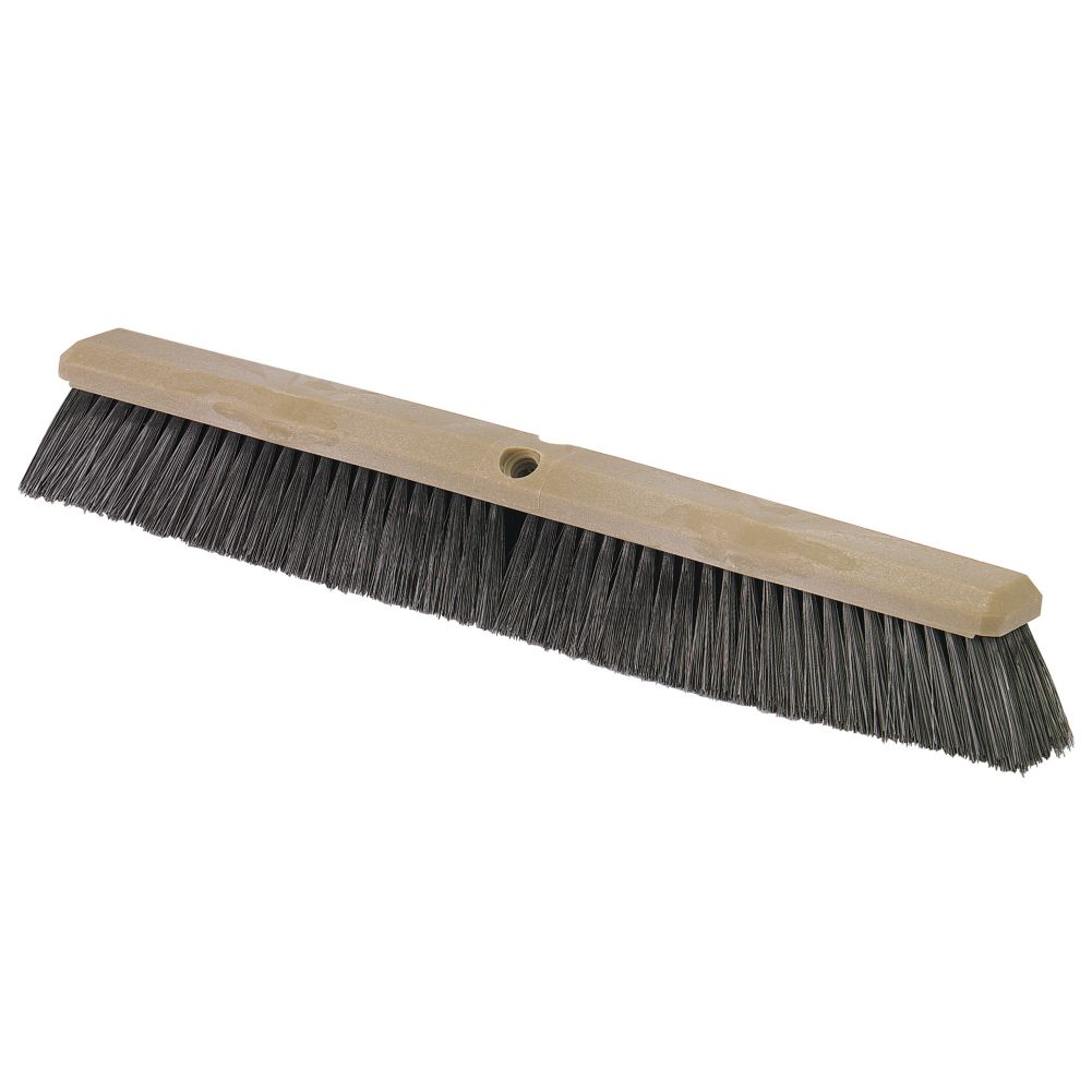 Carlisle&reg; Flo-Pac&reg; 24" Black Polypropylene Broom Head