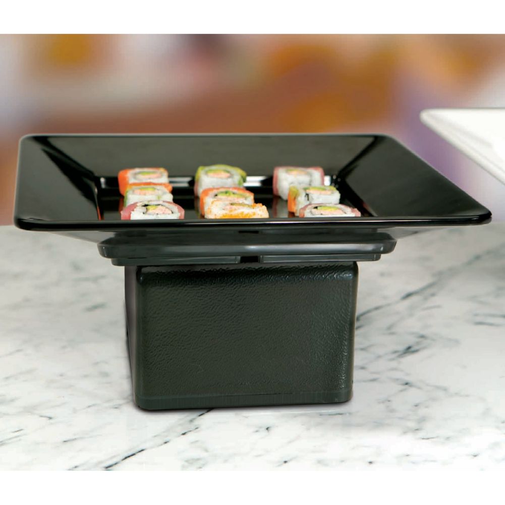 Delfin 6" x 5quot; Black Square Cube Riser