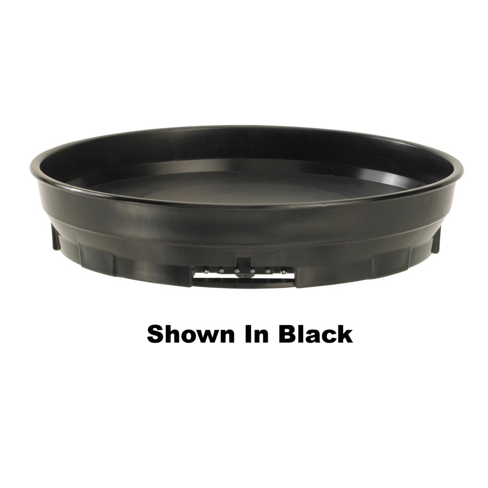 Cambro Speckled Gray 9-1/2" Dia x 1-8/9" H Camduction Base
