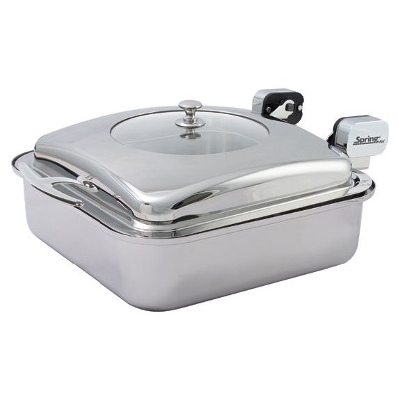 Spring USA&reg; Vision S/S Rectangular Buffet Server w/ Chrome Accents