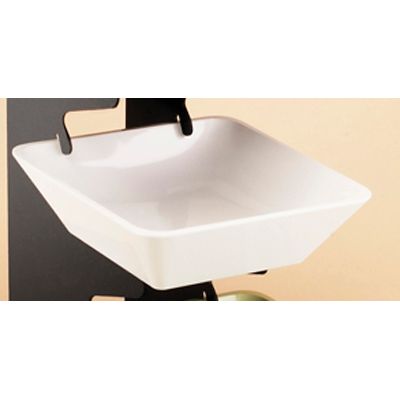 Cal-Mil 10" Square White Melamine Bowl