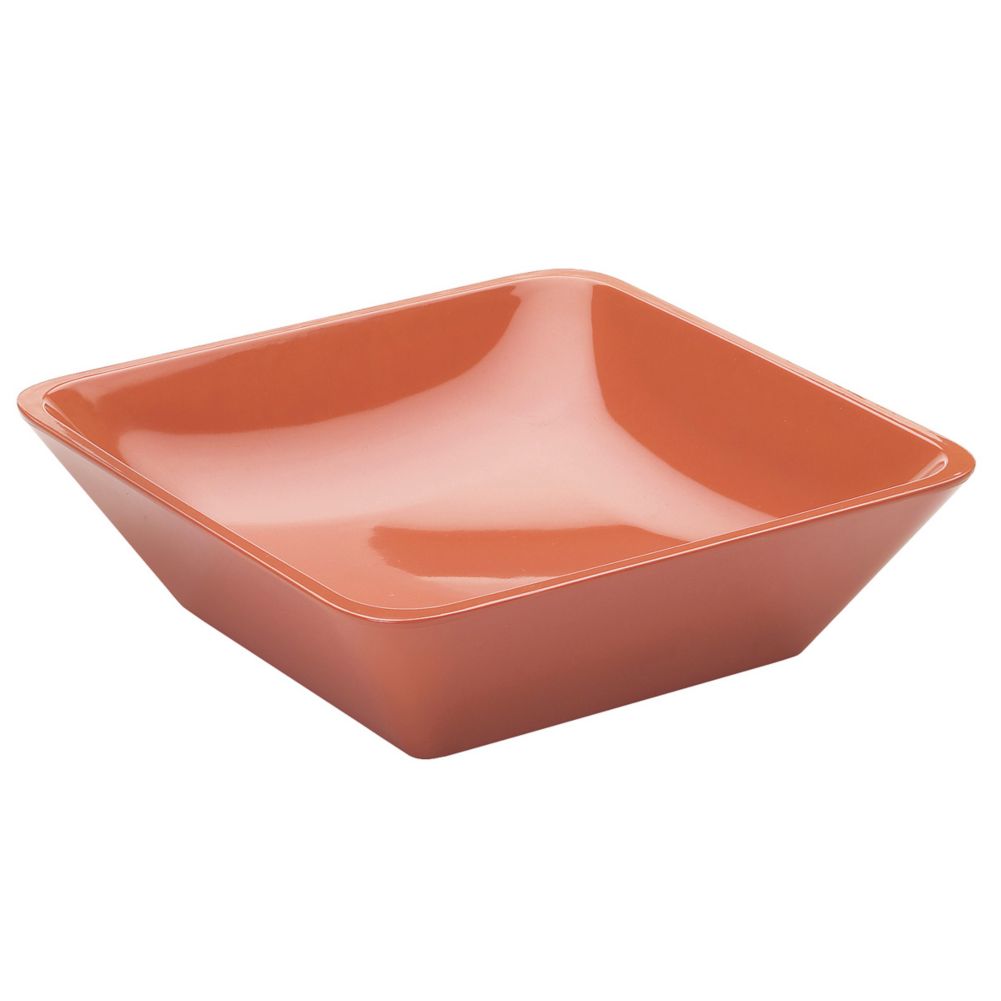 Cal-Mil 10" Square Terra Cotta Melamine Bowl