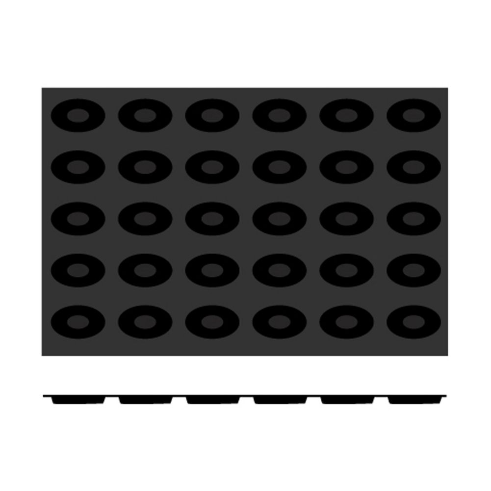Demarle&reg; 30 Form Flexipan Oval Savarin Mold