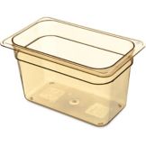 Carlisle Amber 1/4 Size 6" Deep Food Pan