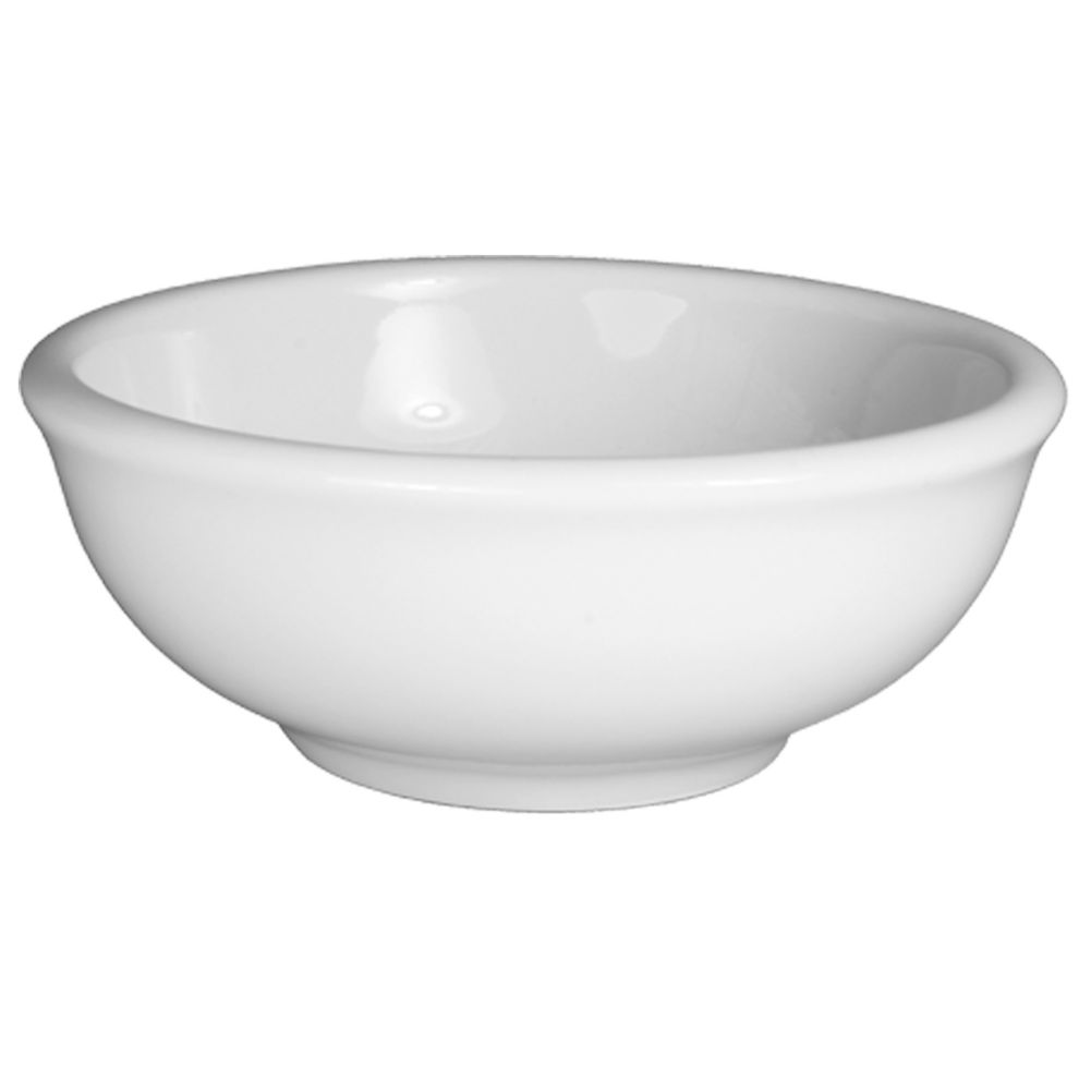 Hall&reg; China White 5 Oz. Salsa Bowl