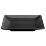 Elite Global Solutions Golden Ratio 11-1/2" Black Square Plate