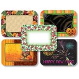 Hoffmaster Winter & Fall 14" x 19" Traymat, 100 Ea