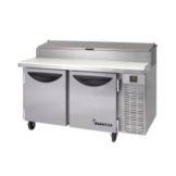 Victory Refrigeration 65" 2-Door S/S Pizza Prep Table