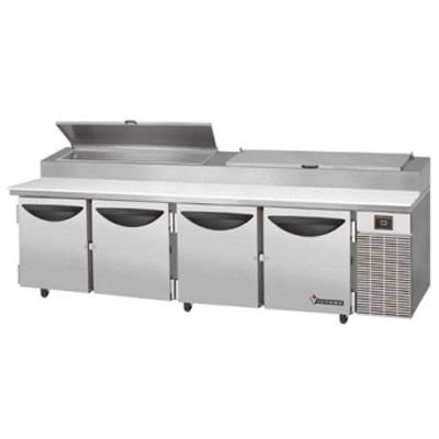 Victory Refrigeration 119" 4-Door S/S Pizza Prep Table