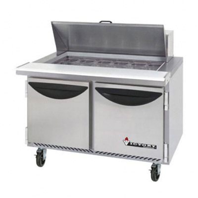 Victory Big Top Salad / Sandwich 2 Section, 12 Pan Refrigerator