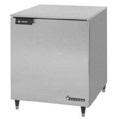 Victory Refrigeration Single Door Undercounter Freezer with S/S Top