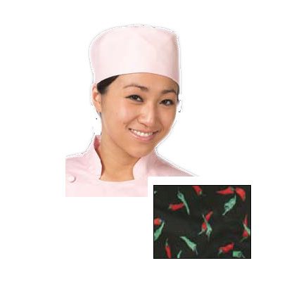 Chef Revival Regular Size Pepper Print Pill Box Hat