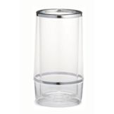Tablecraft Acrylic Double Wall 9-1/4"H Wine Cooler