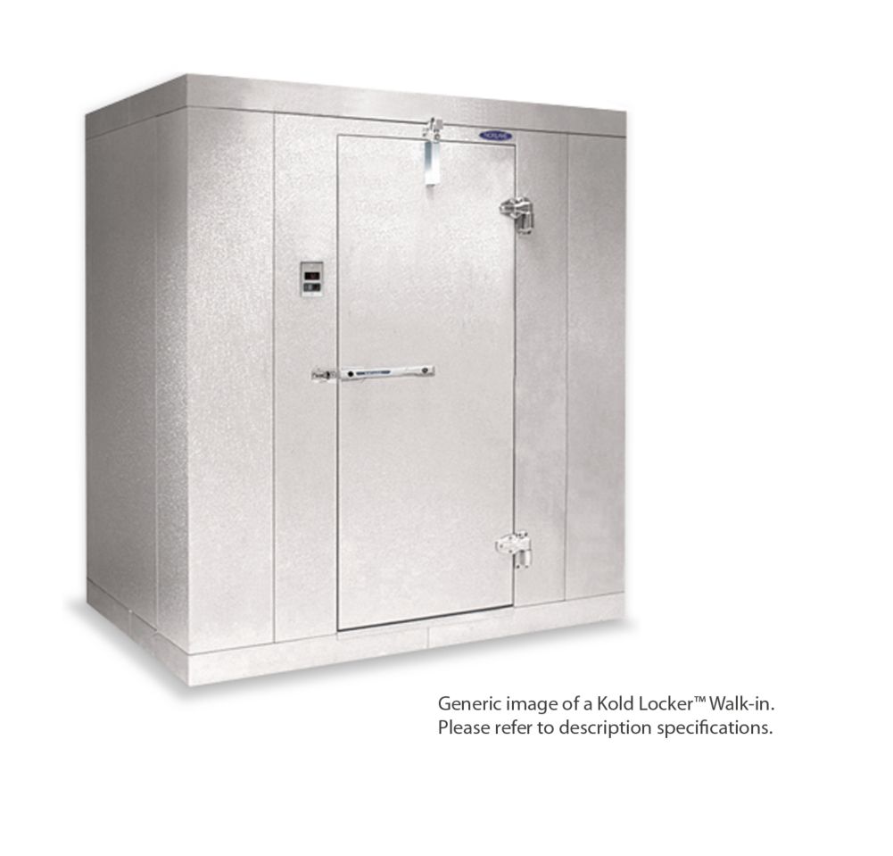Nor-Lake 6' x 6' x 7' 7"H Indoor Kold Locker&trade; Walk-In Cooler